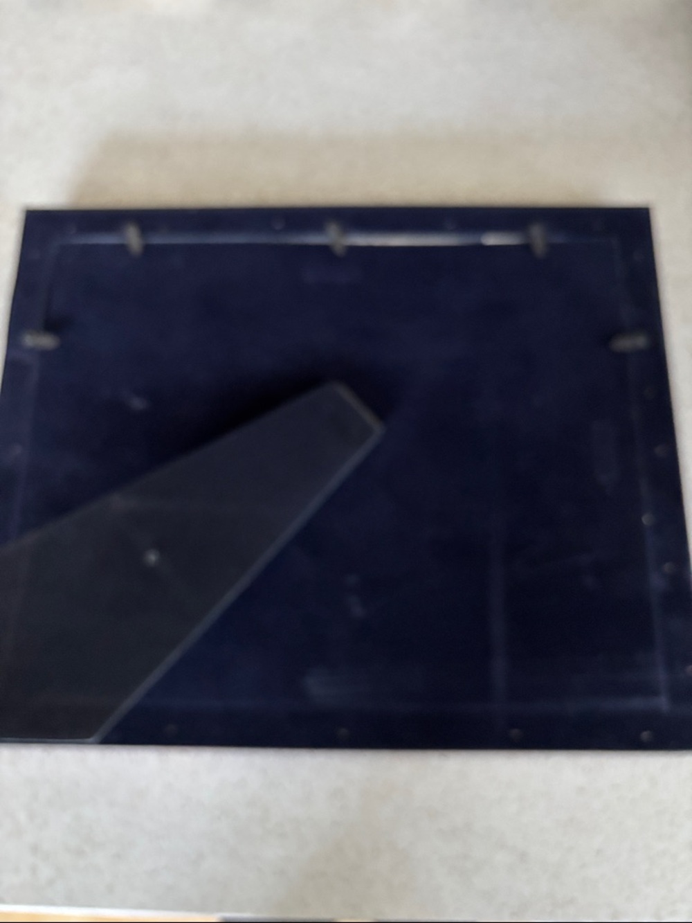 GRADUATION FRAME w/8”x10” photo frame within & place for tassel.& stand - Picture 3 of 3